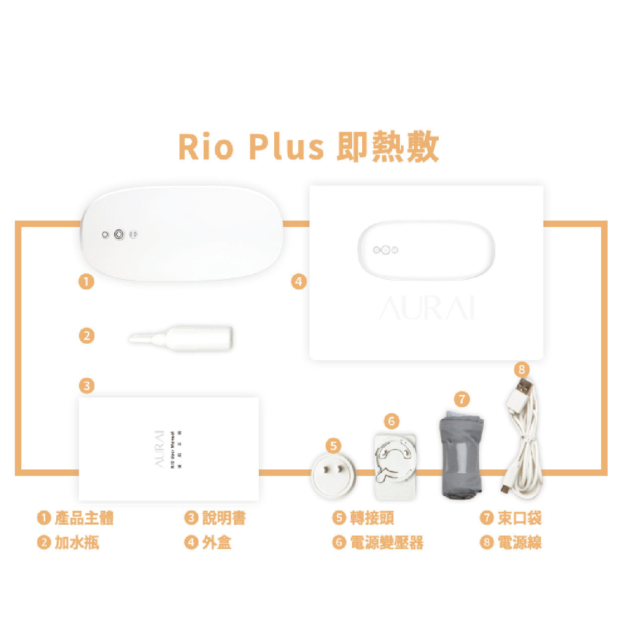 【EM05】Rio Plus 即熱敷水波式按摩眼罩